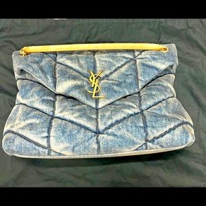 🚫🚫SOLD🚫🚫 Denim Quilted Medium Loulou Puffer